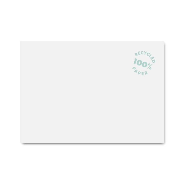 Enveloppes C5 - 162 x 229 mm - Recyclé - Blanc - Photo n°1