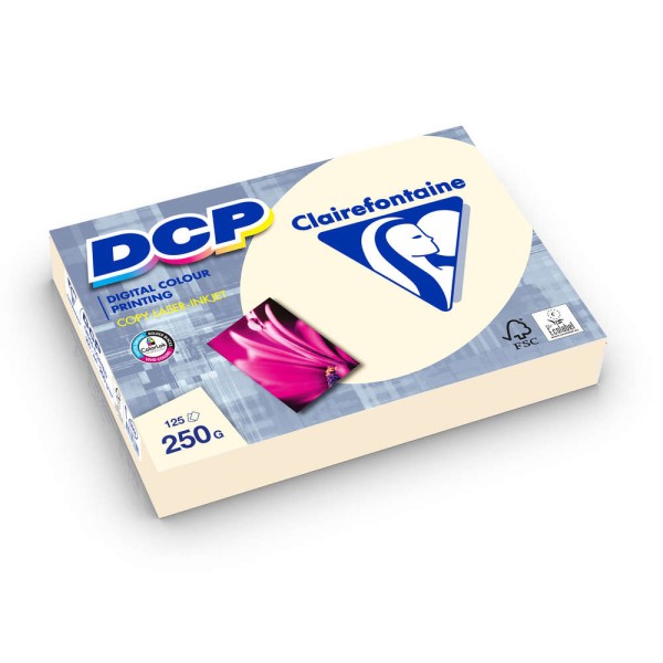 Papier multifonction DCP - A4 - 250 g/m² - Ivoire - Photo n°1