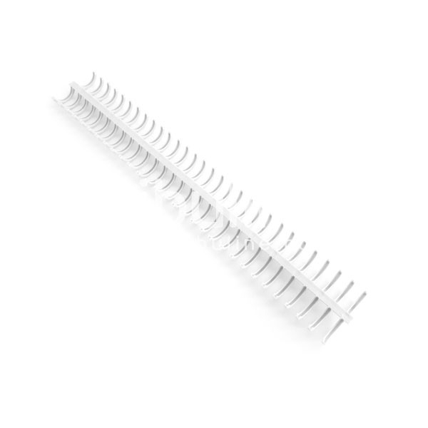 Spirale plastique pour reliure - Blanc - Photo n°1