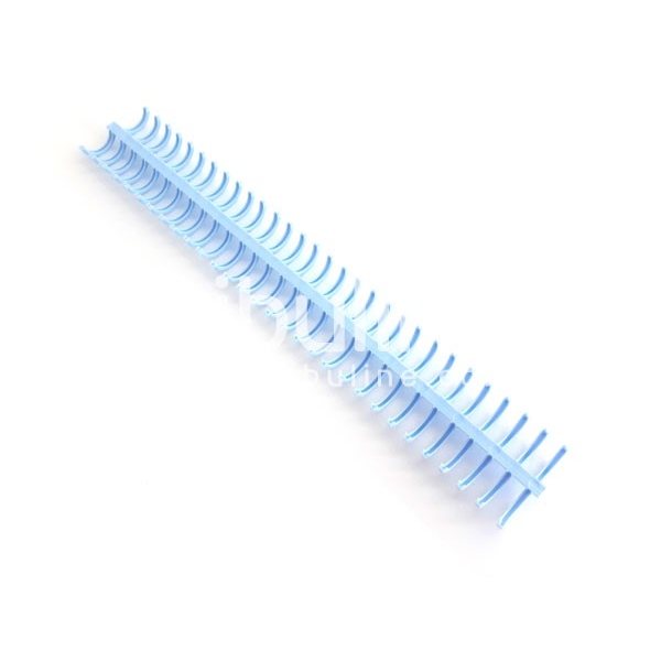 Spirale plastique pour reliure - Bleu ciel - Photo n°1