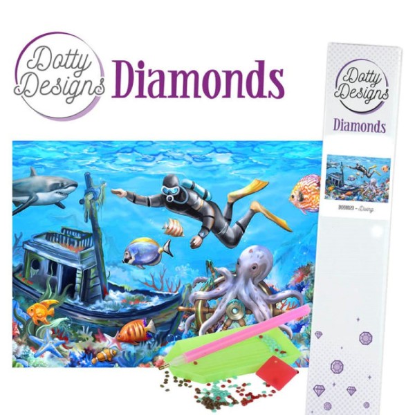 Broderie Diamant - Plongée sous marine - Photo n°1
