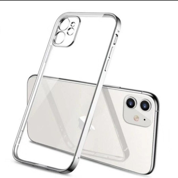 1pc Clear Transparent Soft Blank Tpu Silicone Iphone 12 Pro Case Diy Crafts Pas de conception de cou - Photo n°1