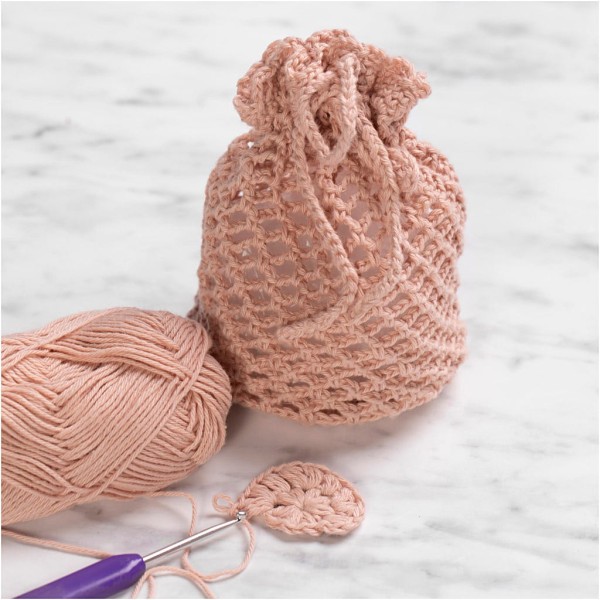 Kit - Crochet - rose - 1 set - Photo n°4