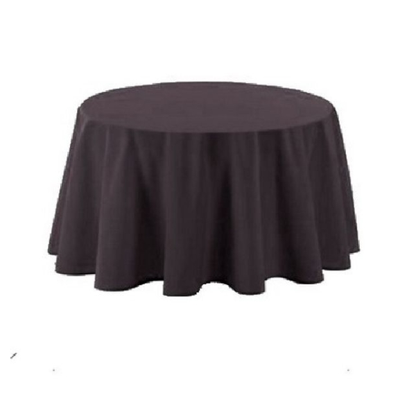 Nappe polyester anthracite texturée - Photo n°1