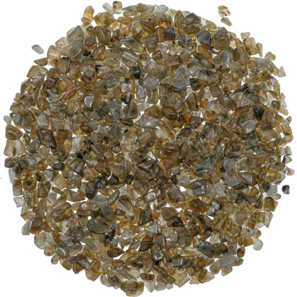 Mini pierres roulées labradorite - 5 à 10 mm - 100 grammes. - Photo n°1