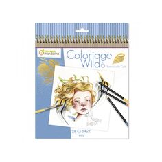 Carnet de coloriage Collector Wild 6 - 28 visages à colorier