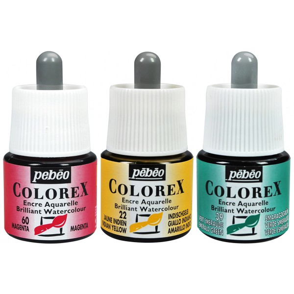 Encre Colorex Pébéo - 45 ml - Plusieurs coloris disponibles - Photo n°1