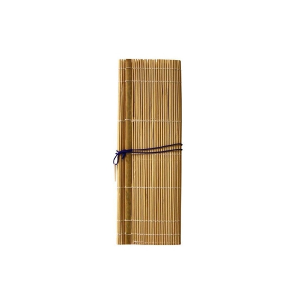 Natte bambou avec poche pour pinceaux 36x36 cm - Photo n°3