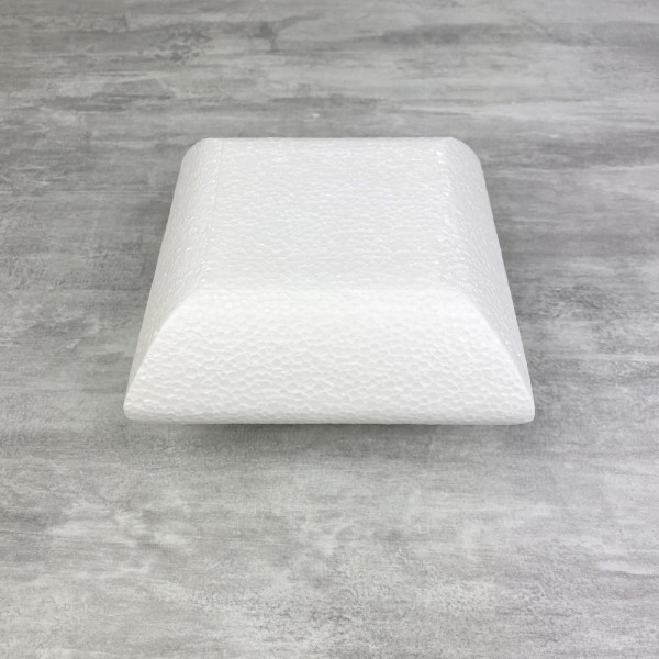 Socle Coussin en polystyrène blanc, Largeur 15 cm x Epais. 7cm, 28 kg/ m3, dummy pour centre de tabl - Photo n°4