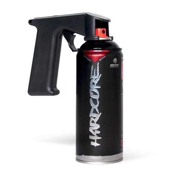 Poignée pistolet professionnel pour bombe de peinture spray gun Montana - Photo n°2