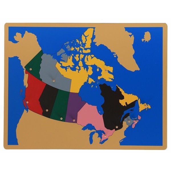Carte Puzzle du Canada - Photo n°1