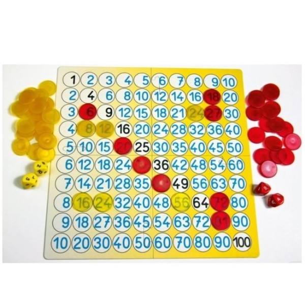jeu mathématique - Tableau de multiplication - Photo n°1