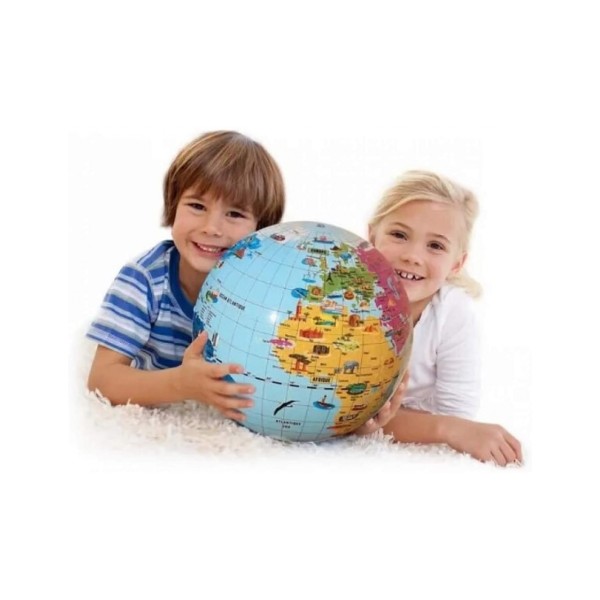 Globe gonflable 42cm Merveilles du Monde - Photo n°3