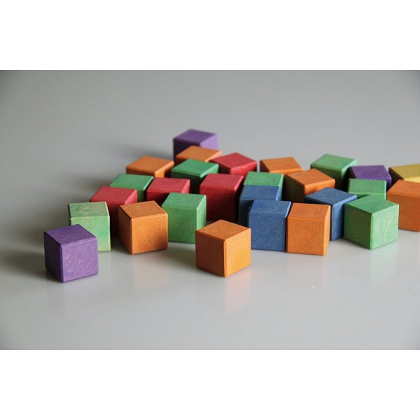Lot de 150 cubes colorés - Photo n°1