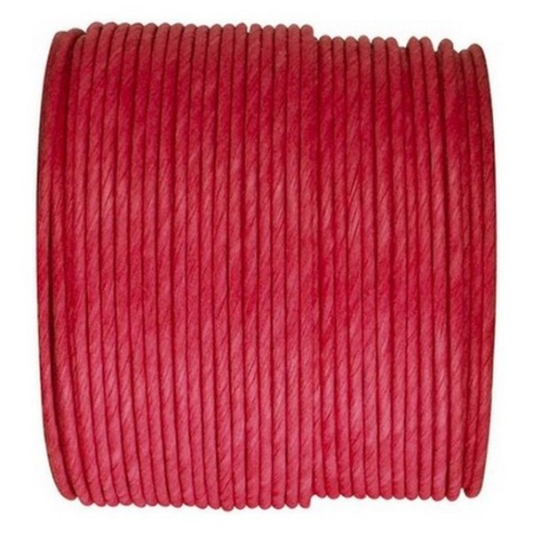 Paper Cord armé rouge rouleau 20mètres - Photo n°1