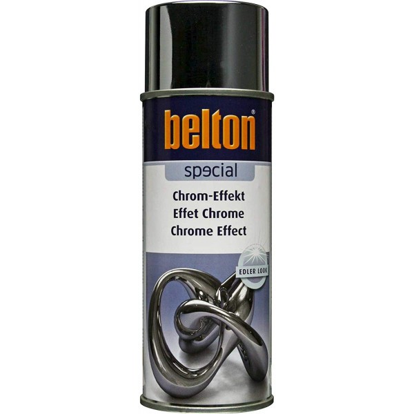 Bombe de peinture Belton effet chrome 400ml - Photo n°1
