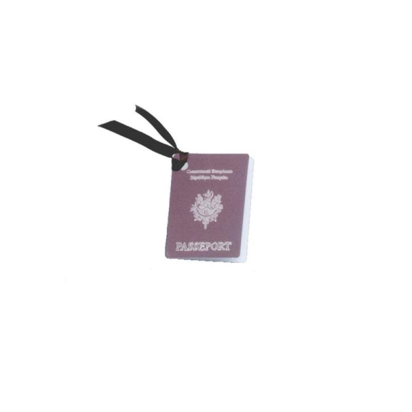 Marque place porte nom étiquette passeport x2 - Photo n°1