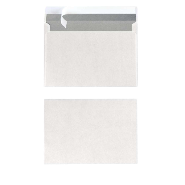 Enveloppes C6 - Par 25 - Sans fenêtre - Blanc - Photo n°1