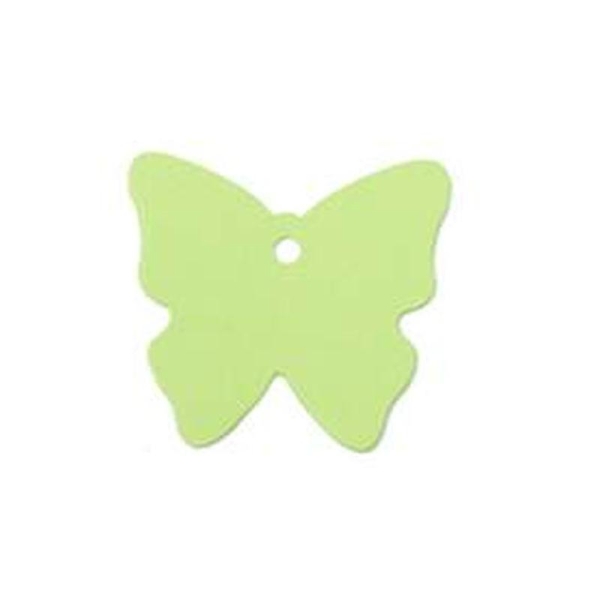 Etiquette papillon vitamine vert x4 - Photo n°1