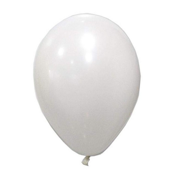 Ballon mariage anniversaire opaque blanc x50 - Photo n°1