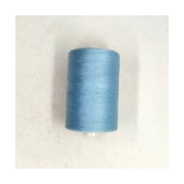 Fil en polyester - couture tous textiles – bleu ciel - 1000m - bri - Photo n°1
