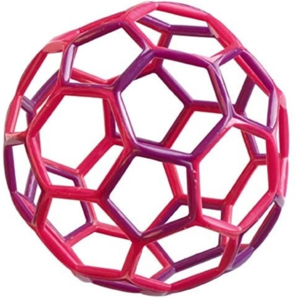Balle hexagonale rose - Photo n°1