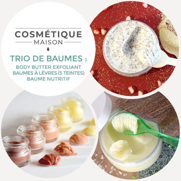 Kit DIY Trio de baumes - Cosmétique Maison - Photo n°3