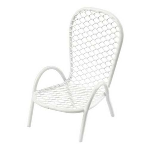 Mini chaise jardin blanche - Photo n°1