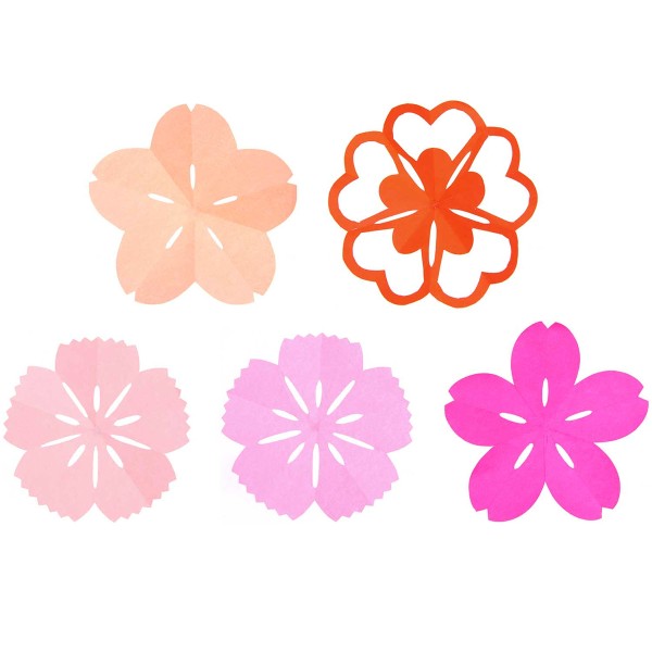 Papier Origami Sakura Rico Design - Fleurs - 15 x 15 cm - 50 feuilles - Photo n°4