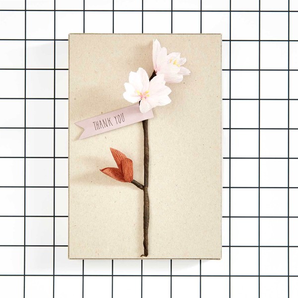 Kit DIY bricolage - Branche de fleurs de cerisier - Photo n°2