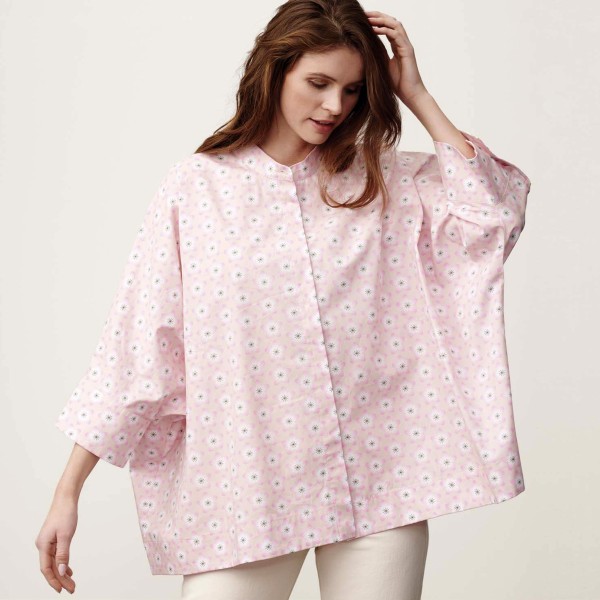 Tissu coton Sakura Rico Design - Rose Pastel - Fleurs de cerisier - Vendu par 10 cm - Photo n°2