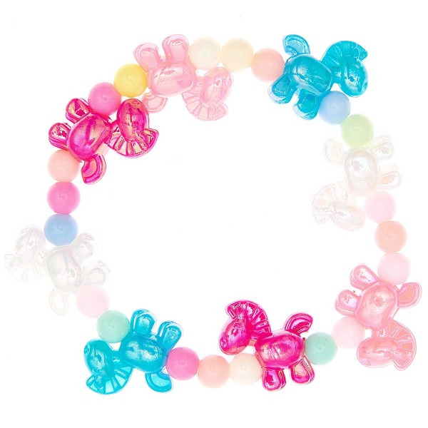 Mini kit perles enfant - Chevaux - 1 bracelet - Photo n°2