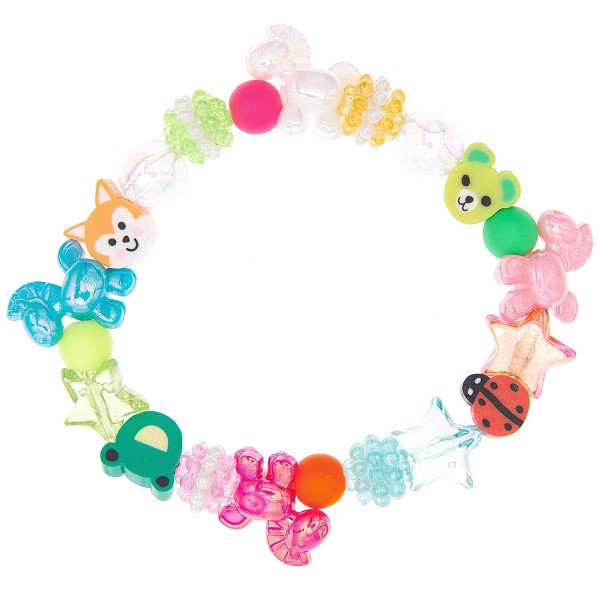 Mini kit perles enfant - Animaux - 1 bracelet - Photo n°2