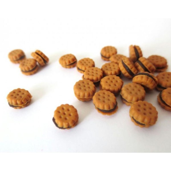 20x Miniatures Chocos CHOCOLAT 5mm (S) - Photo n°1