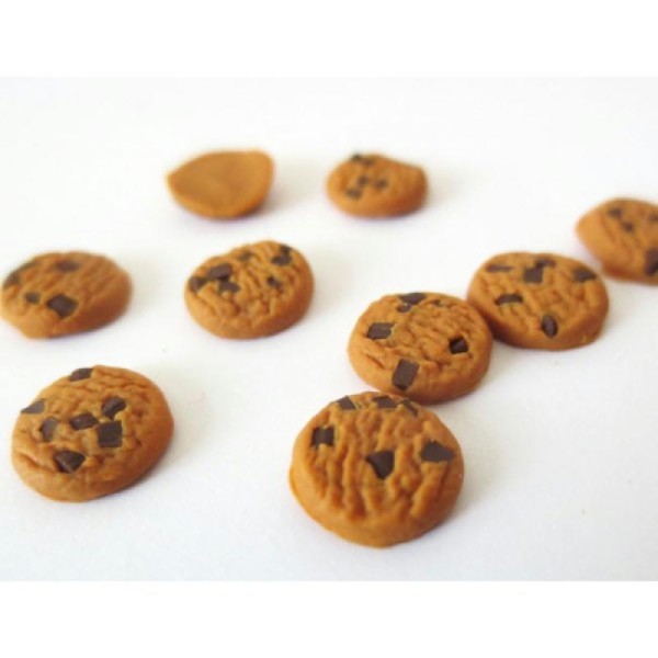 20x Miniatures Cookies 10mm (M) - Photo n°1