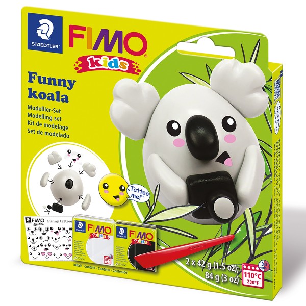 Mini Kit Fimo Kids - Koala - Photo n°1