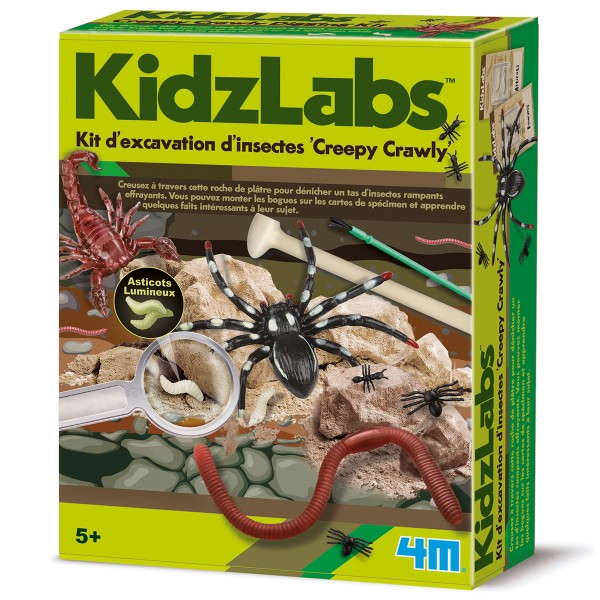 Kit scientifique Kids Labz - Excavation d'insectes - Photo n°1