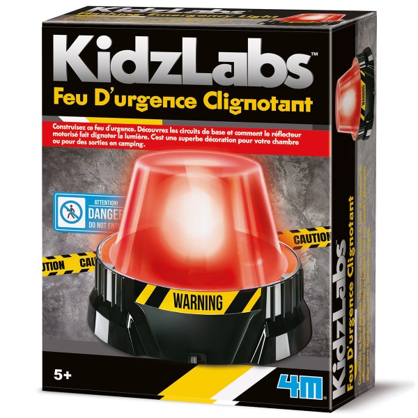 Kit scientifique Kids Labz - Feu d'urgence clignotant - Photo n°1