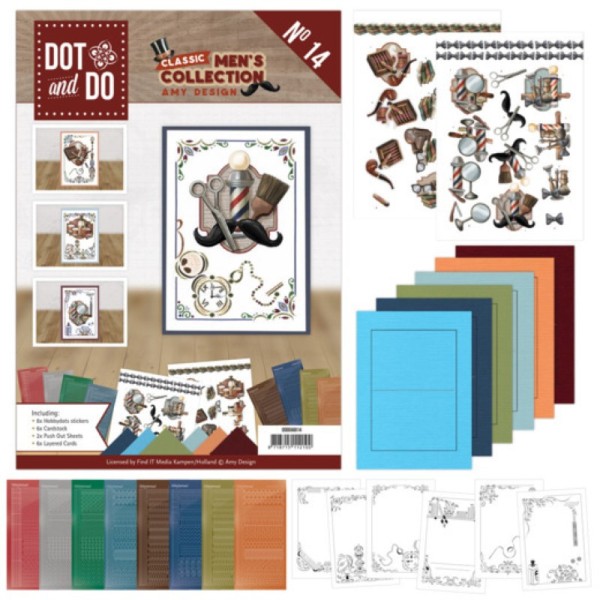 Dot and do Livre n°14 - Kit Carte 3D - Collection homme - Photo n°1