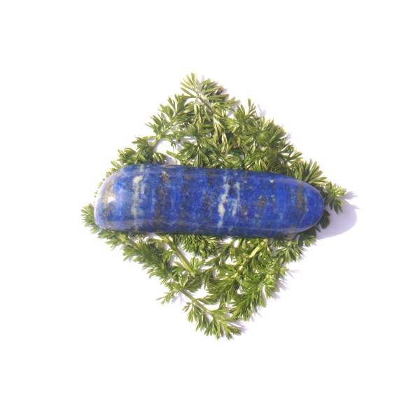 Pierre roulée Lapis Lazuli 8.8 CM x 2.8 CM x 1.5 CM (65.6 grammes ) - Photo n°2