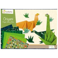 Coffret Créatif Origami - Dinosaures - 40 feuilles