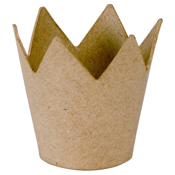 Coupelle couronne en papier mâché - 8 x 8 cm - Photo n°1