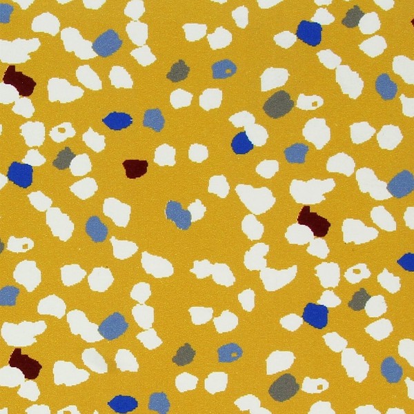 Tissu coton Frou Frou Collection Pollen - Poussière d'Or - Vendu par 10 cm - Photo n°1