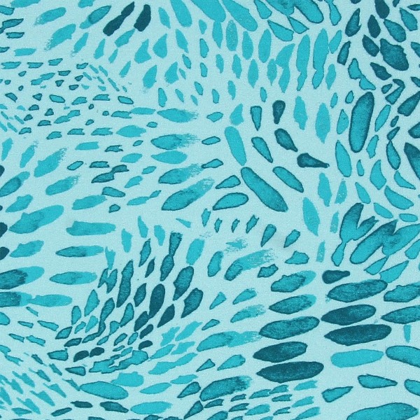Tissu coton Frou Frou Collection Faune - Bora Bora - Vendu par 10 cm - Photo n°1