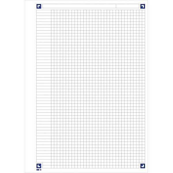 Format A4 bleu ligné Oxford Cahier A4 pour lécole ligné Linéature 25 