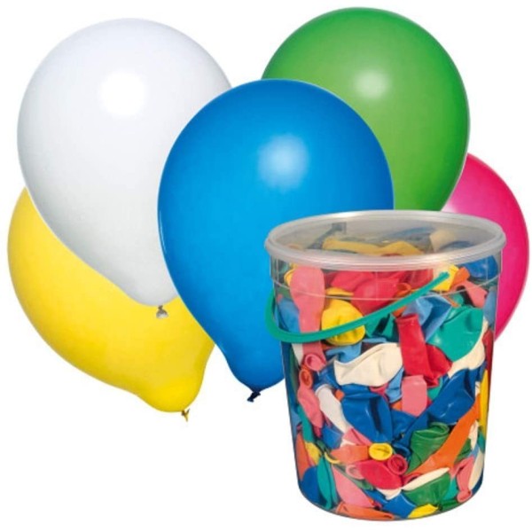 Ballons de baudruche - Par 500 - Assortis - Susy Card - Ballon baudruche -  Creavea