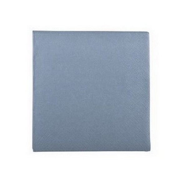 Serviette en papier bleu nordique - Photo n°1