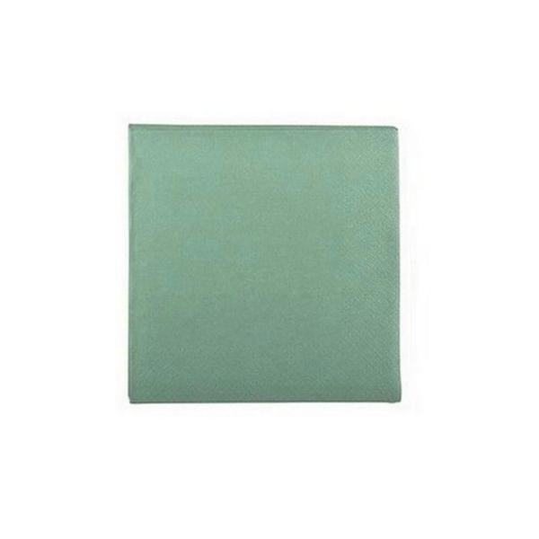 Serviette en papier gris vert - Photo n°1