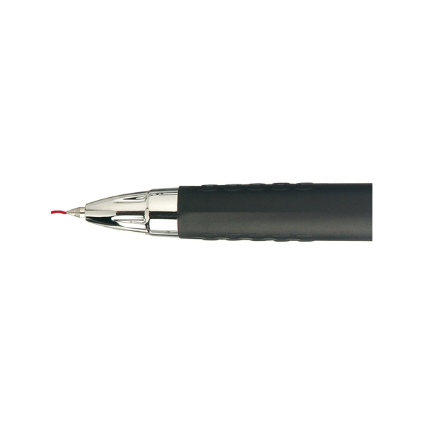Stylo roller encre gel rouge pointe moyenne 0.7 mm Uni-Ball Signo 207 - Photo n°3