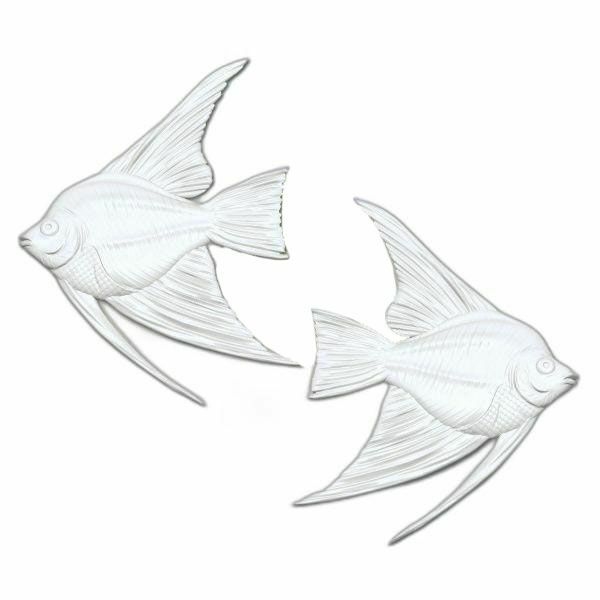 1 pc petit 2 pièces poisson 3D Silicone mer Uv résine époxy moule argile Scrapbooking Moule Savon Bi - Photo n°1